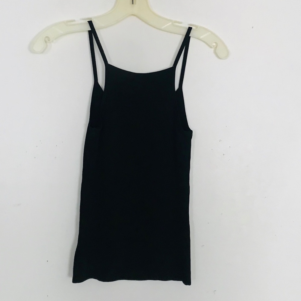 Black Mango Ribbed Cami - Picture 3 of 12